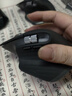 罗技（Logitech）大师系列 MX Master 3S 菁英版 无线蓝牙鼠标  办公静音鼠标 人体工学 石墨黑 无线接收器需另购买 实拍图