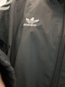 adidas宽松日常舒适运动夹克外套男女春季新款阿迪达斯官方三叶草   黑色（推荐选大一码)   S 实拍图