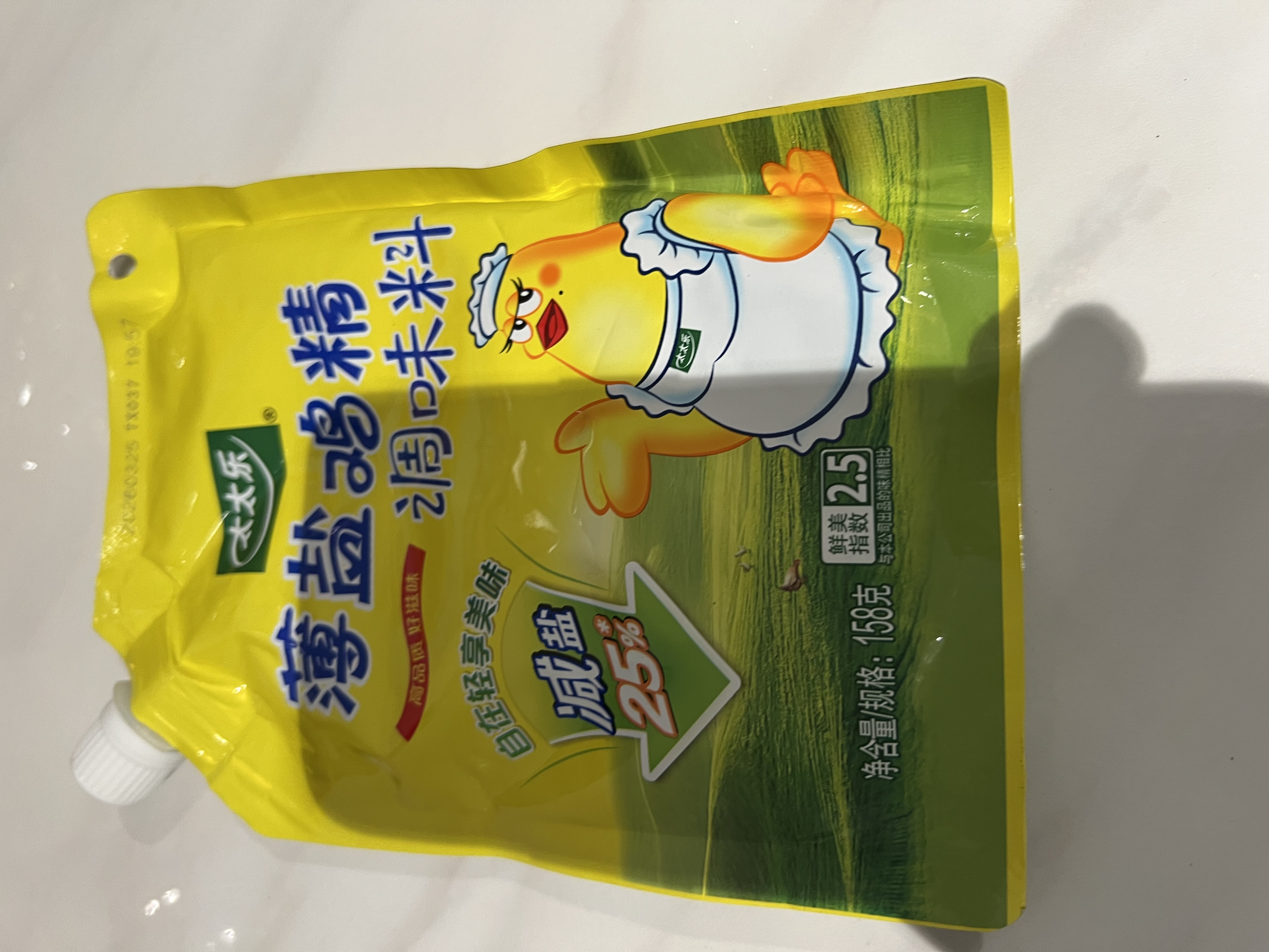 太太乐薄盐鸡精 158g 减盐不减鲜 严选鸡肉 0添加全家安心尝鲜 实拍图
