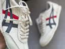Onitsuka Tiger鬼塚虎男女鞋运动休闲鞋 时尚百搭女鞋MACHU RACER 1183B770 米色 41.5 实拍图