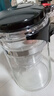 水仙飘逸杯泡茶壶家用泡茶杯茶水分离茶具套装一键过滤玻璃壶办公茶杯 侧压【飘逸壶】500ML 实拍图