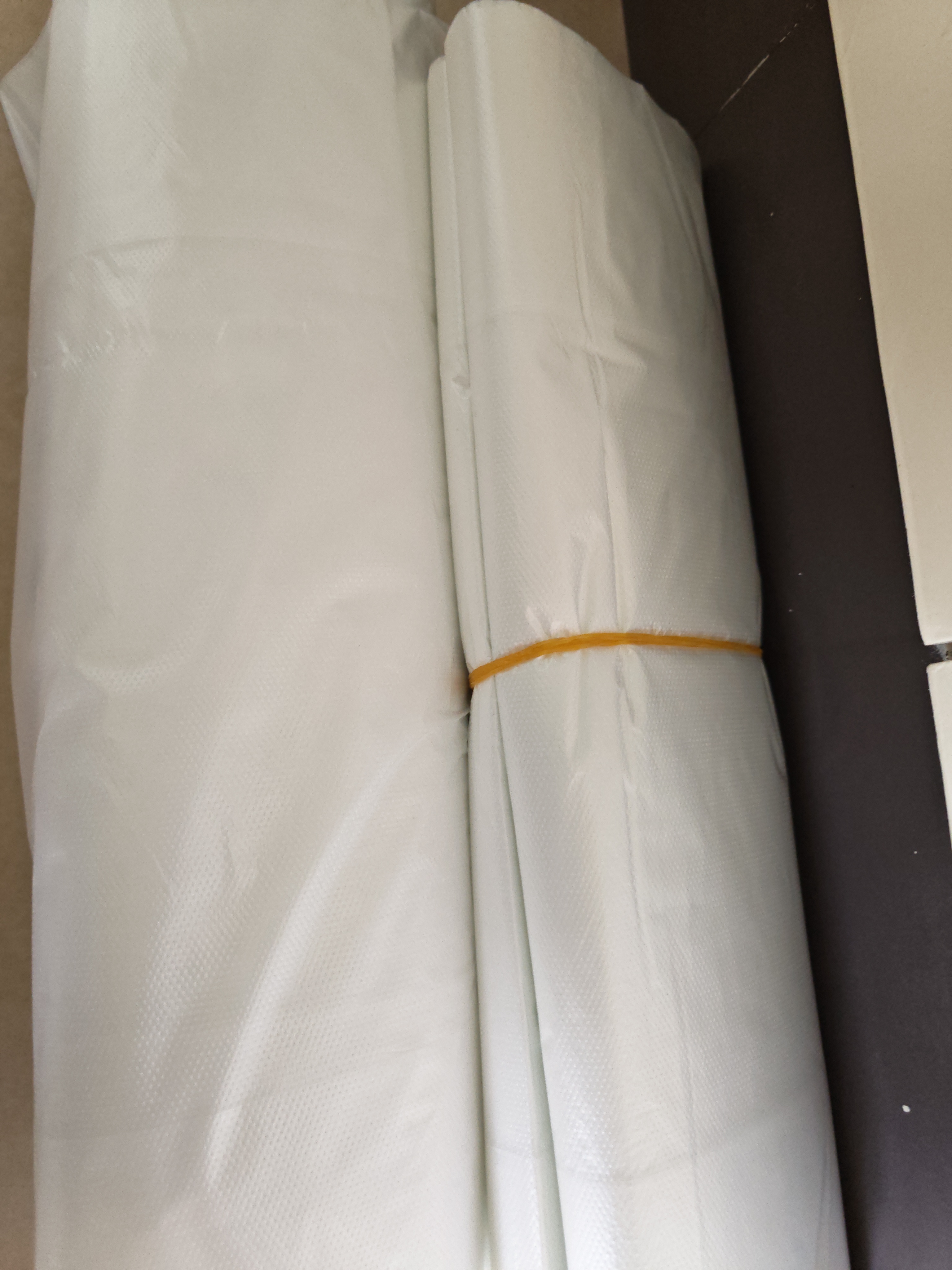 登比白色塑料袋40*60背心袋超市购物袋食品袋方便袋马甲袋打包手提袋 实拍图