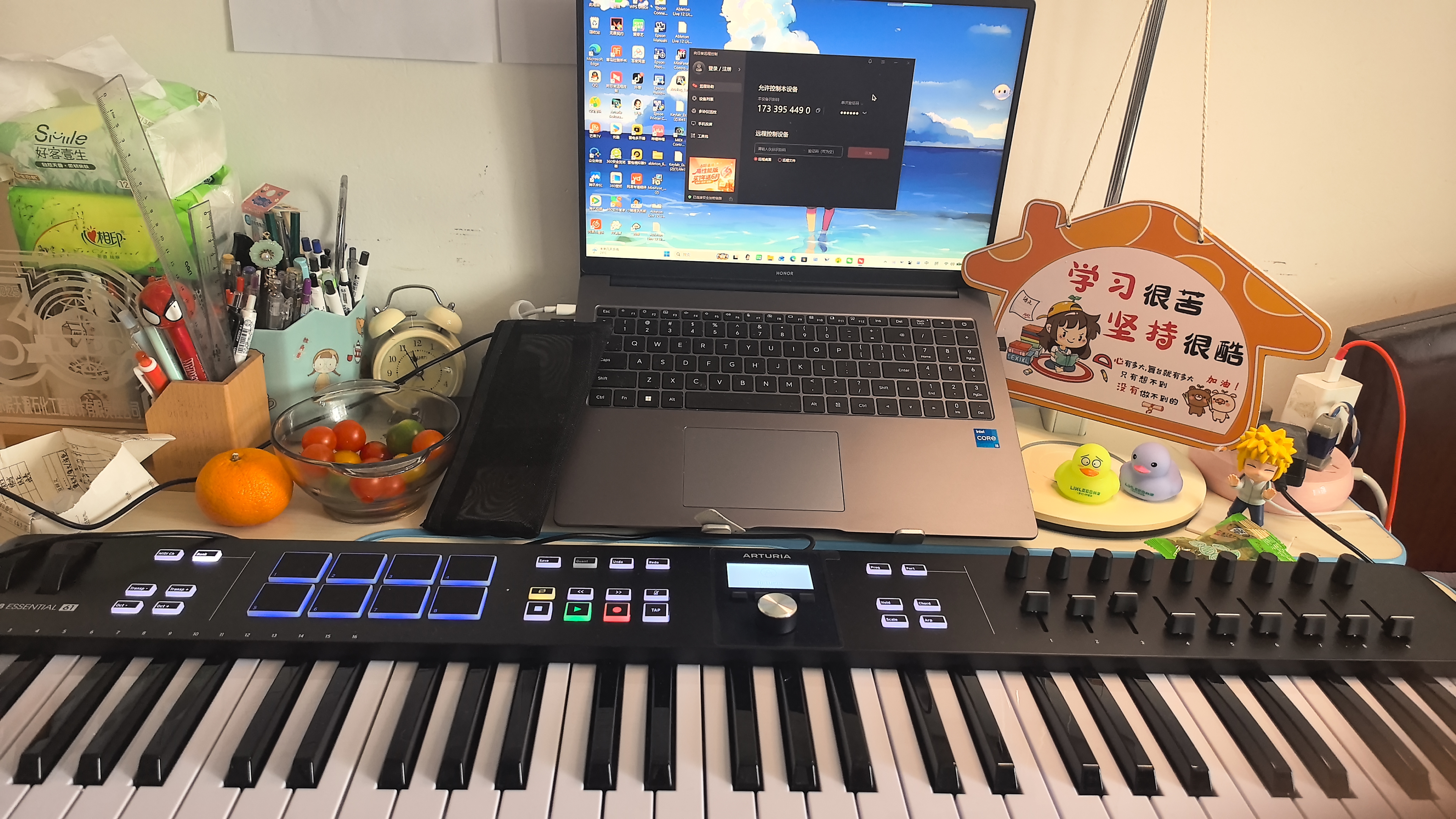 ARTURIA【京选】KeyLab Essential 3代49/61/88编曲演奏音乐迷笛MIDI键盘 61键黑色赠资源+教程+手册 实拍图