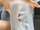 匹克成人游泳镜男女高清防雾防水大框一体专业潜水游泳眼镜透明粉白 实拍图
