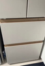 美菱[小户型天选]小确杏502L法式多门冰箱双系统70cm宽制冰超薄零嵌底部散热BCD-502WFPU9CZX国家补贴 实拍图