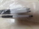 uni三菱 uni-ball UMN-138S按动黑色中性笔高颜值0.38mm签字笔商务学生水笔水性笔套装 5支 实拍图