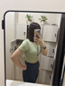 VICTORIATOURIST瑜伽服女运动套装夏季防晒跑步普拉提健身服美背含胸垫两件套 实拍图
