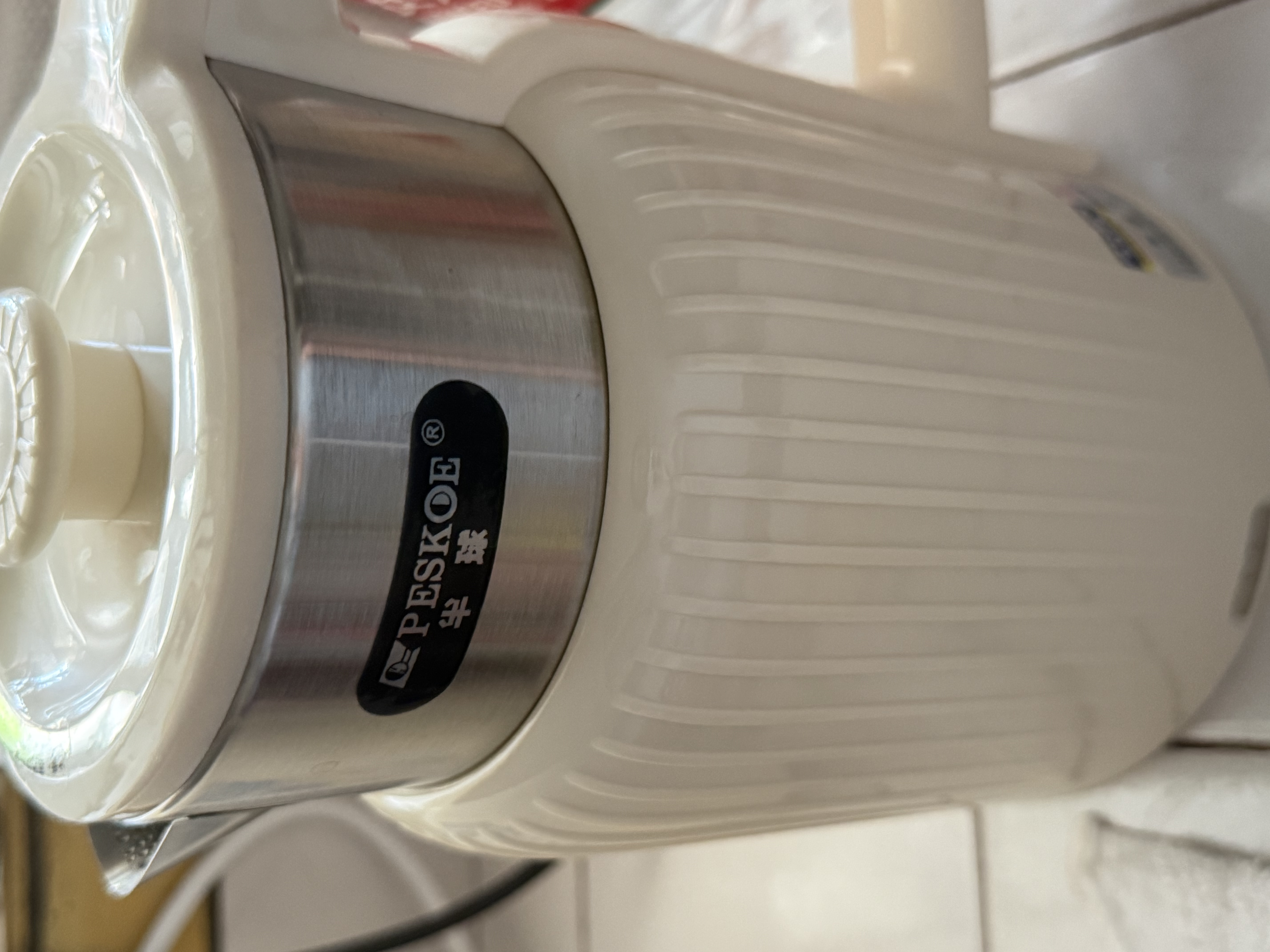 半球烧水壶热水壶电热水壶电水壶便携家用全自动小不锈钢大容量双层防烫自动断电 2L 米黄色加厚版-线长约60厘米 实拍图