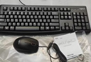 罗技（Logitech）MK106 键鼠套装 有线键鼠套装 办公键鼠套装 电脑键盘 紧凑型 黑色 实拍图