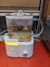 BASSENS巴森小方炖全玻璃养生壶煮茶器煮茶壶恒温家用调奶器电水壶小型烧水泡茶壶电陶炉水果花茶壶炖盅款 实拍图