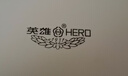 英雄（HERO）  宝珠笔 E609日常书写商务练字三年级中小学男女签字笔 金夹 黑砂 精装 实拍图