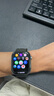 Apple/苹果 Watch S11 智能手表GPS款46毫米深空灰色铝金属表壳黑色运动型表带S/M MEVN4CH/B 实拍图