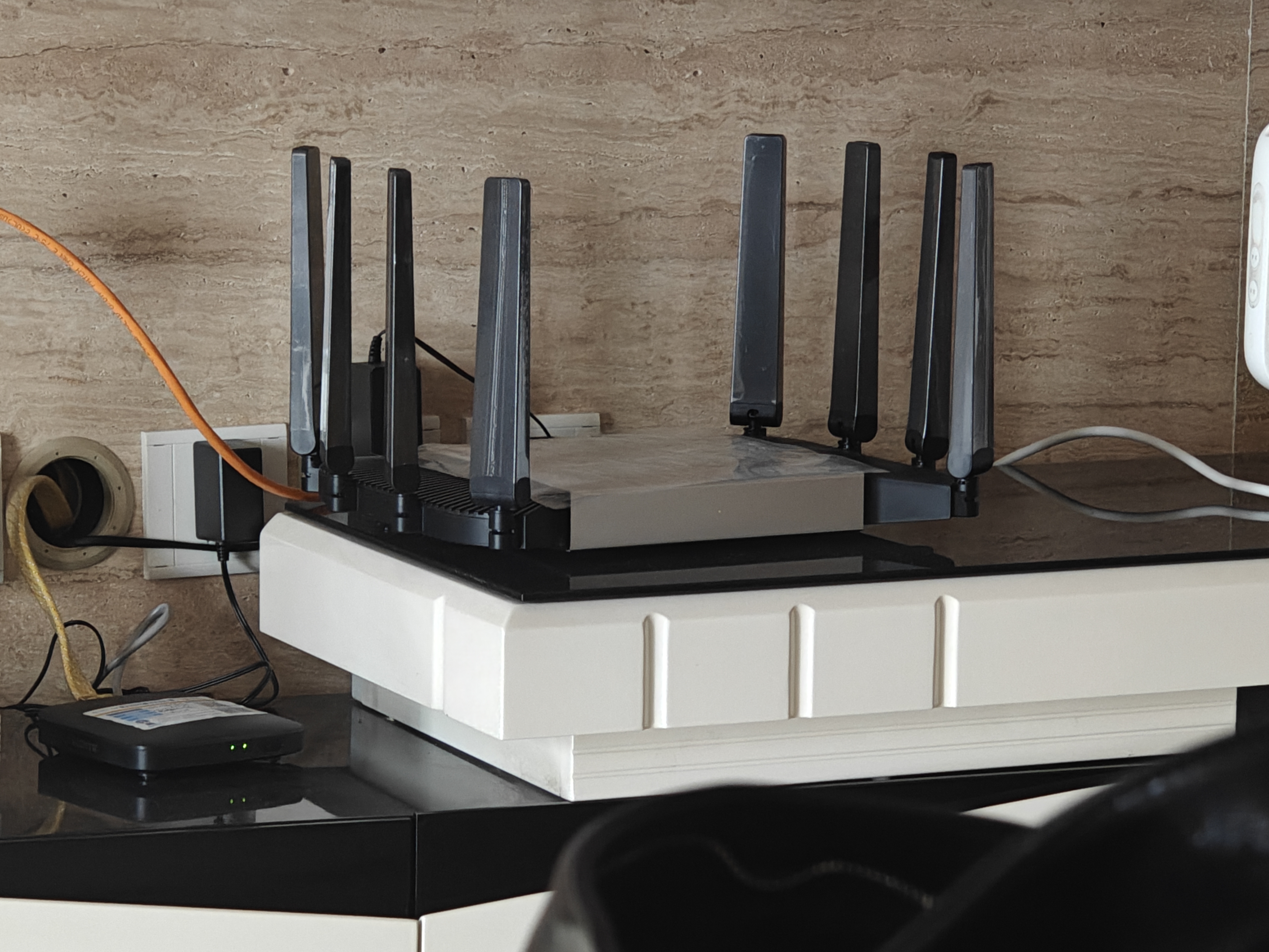普联（TP-LINK）BE7200 WiFi7千兆双频无线路由器 7200M游戏加速 家用穿墙 四2.5G网口 独立FEM 信号增强 7DR7290 实拍图
