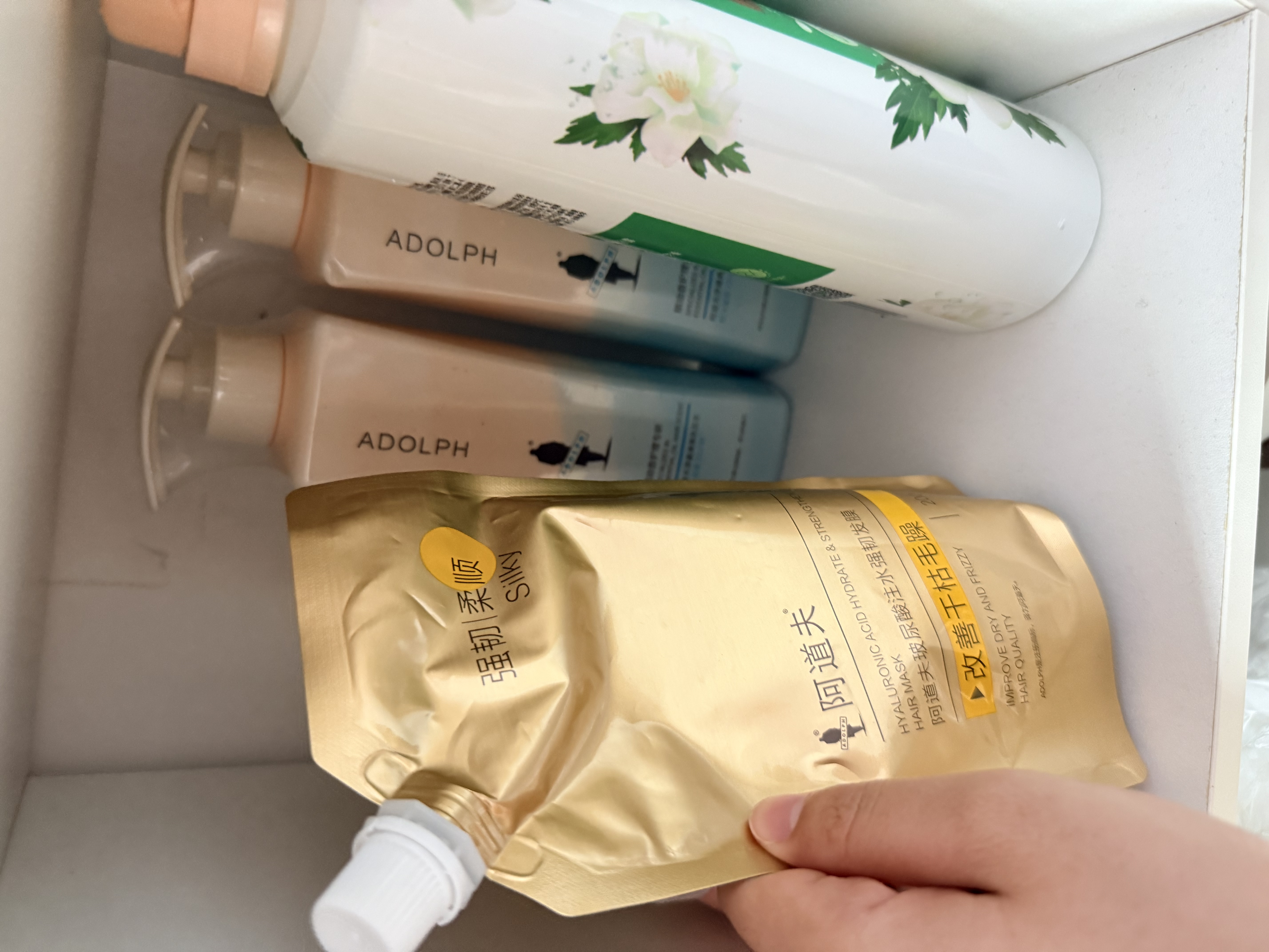 阿道夫净澈清爽洗发水420ml 控油蓬松 精油香氛洗发露官方正品 实拍图
