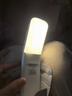 美的（Midea）床头小夜灯壁灯卧室睡眠充电壁挂式宿舍磁吸灯悬月 3000mAh 实拍图