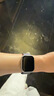 Apple/苹果 Watch S11 智能手表GPS+蜂窝款42毫米银色铝金属表壳雾紫色运动型表带S/M MF9G4CH/B 实拍图