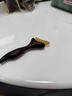 采药师紫光檀木牛角拨筋棒眼面部刮痧板眼周点穴提拉疏通淋巴美容按摩棒 实拍图