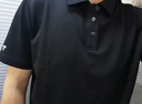 拇指白小T【冰玉POLO衫】凉感抑菌男女士短袖夏商务翻领休闲 藏青 2XL 实拍图