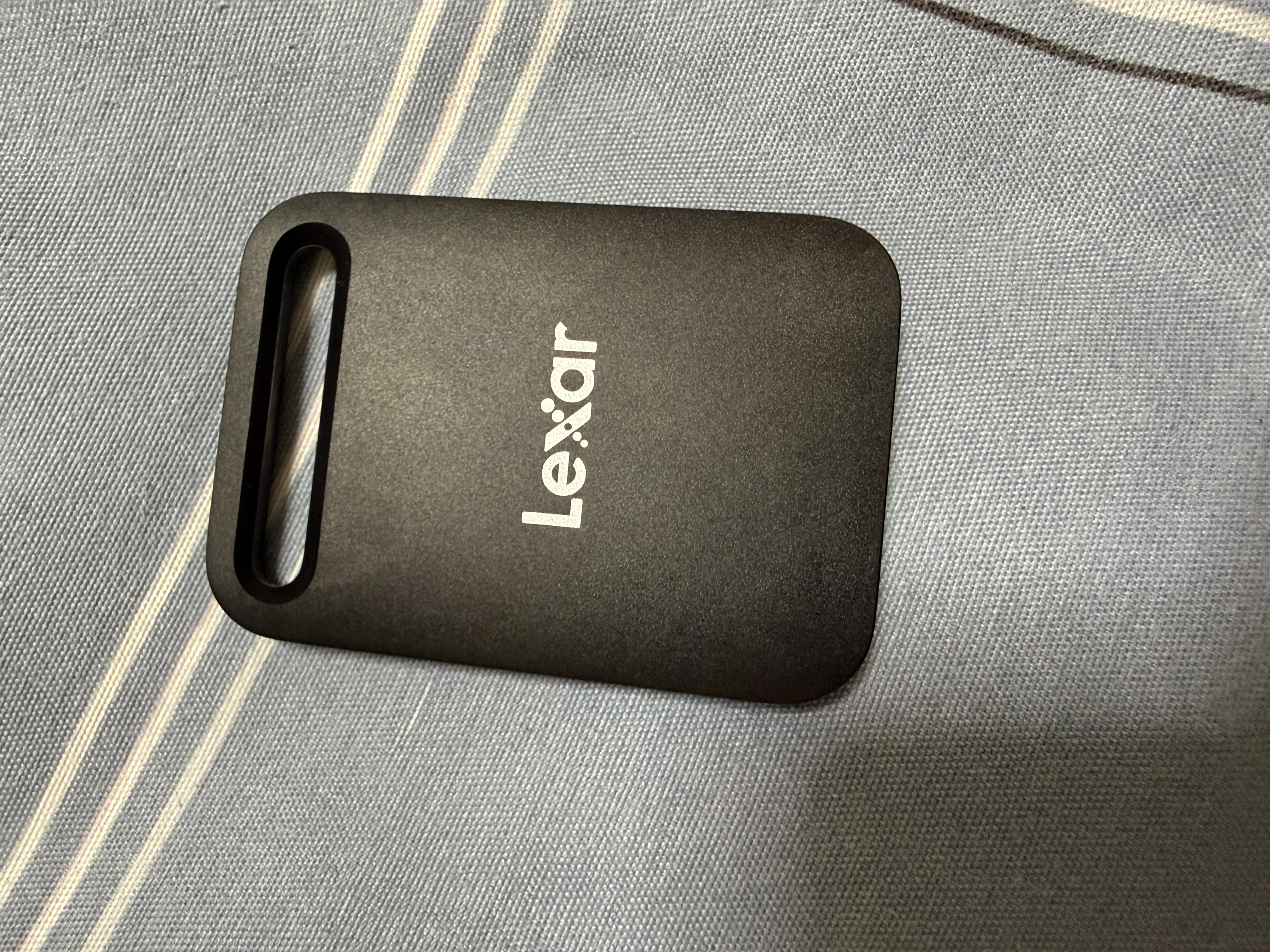 雷克沙（Lexar）Air小轻块1TB Type-c USB3.2移动固态硬盘（PSSD）SL260传输速度400MB/s手机直连 轻松扩容 小黑巧 实拍图
