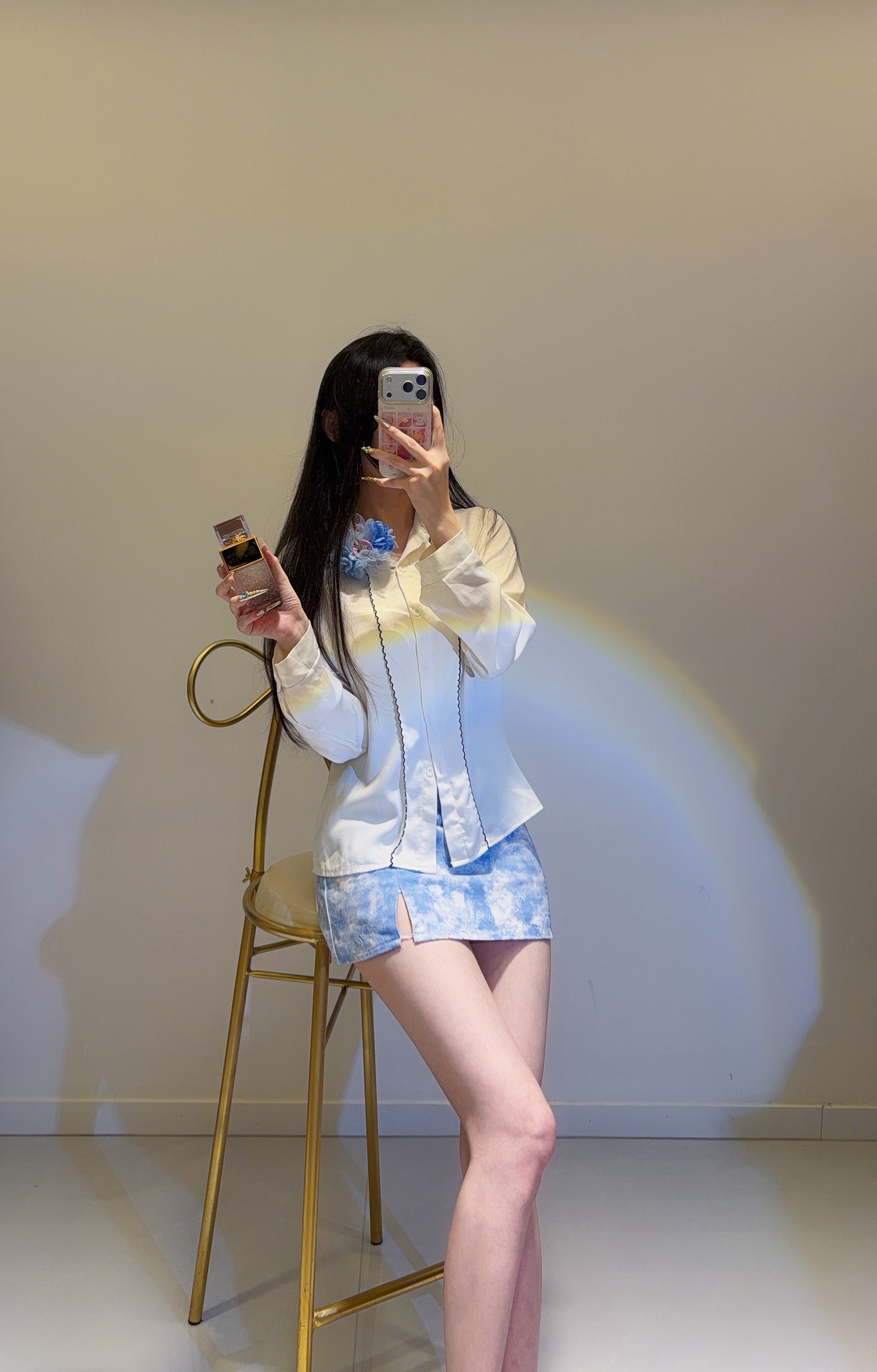涞觅润丝【融化】巧克力丝袜超薄网纱无缝性感透明丝滑连裤袜 玉色 M码 实拍图