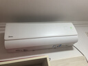 美的空调 酷省电二代 大1匹新一级能效变频 外机单排纯铜管 卧室节能空调挂机国家补贴  KFR-26GW/KS2 实拍图