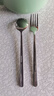 美厨（MAXCOOK）316L不锈钢勺子叉子餐具套装 食品级水果叉小汤勺吃饭勺MCCU2627 实拍图