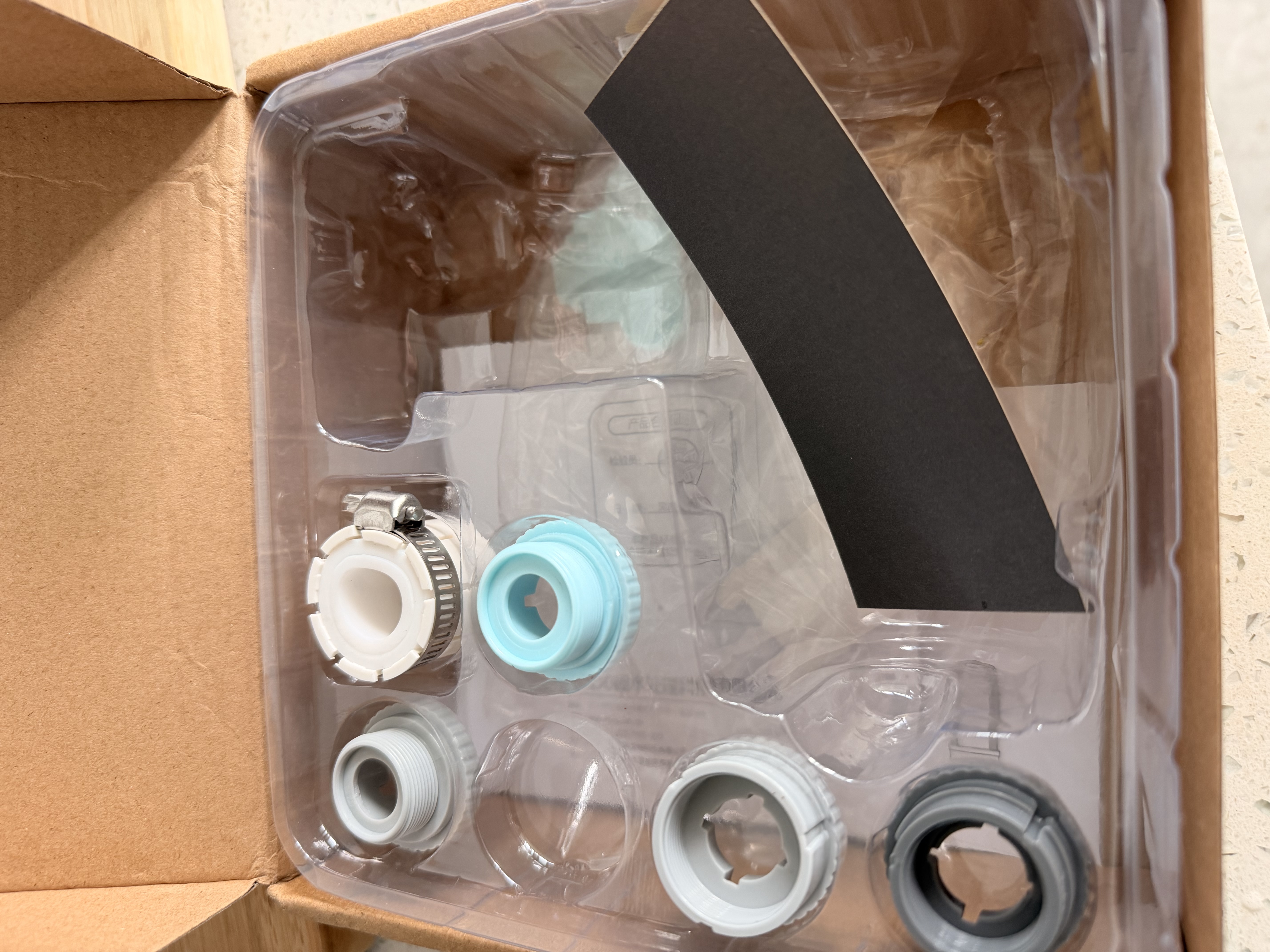 沁园（TRULIVA）净水器家用水龙头过滤器直饮自来水滤水器前置超滤厨房卫生间通用除水垢余氯双出水可清洗滤芯多层 一机一芯【13级精过滤丨除氯去异味】 实拍图