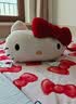 野兽派家居（tbh）三丽鸥Hello Kitty二合一法兰绒抱枕毯空调毛毯午睡毯车载靠枕毯 实拍图
