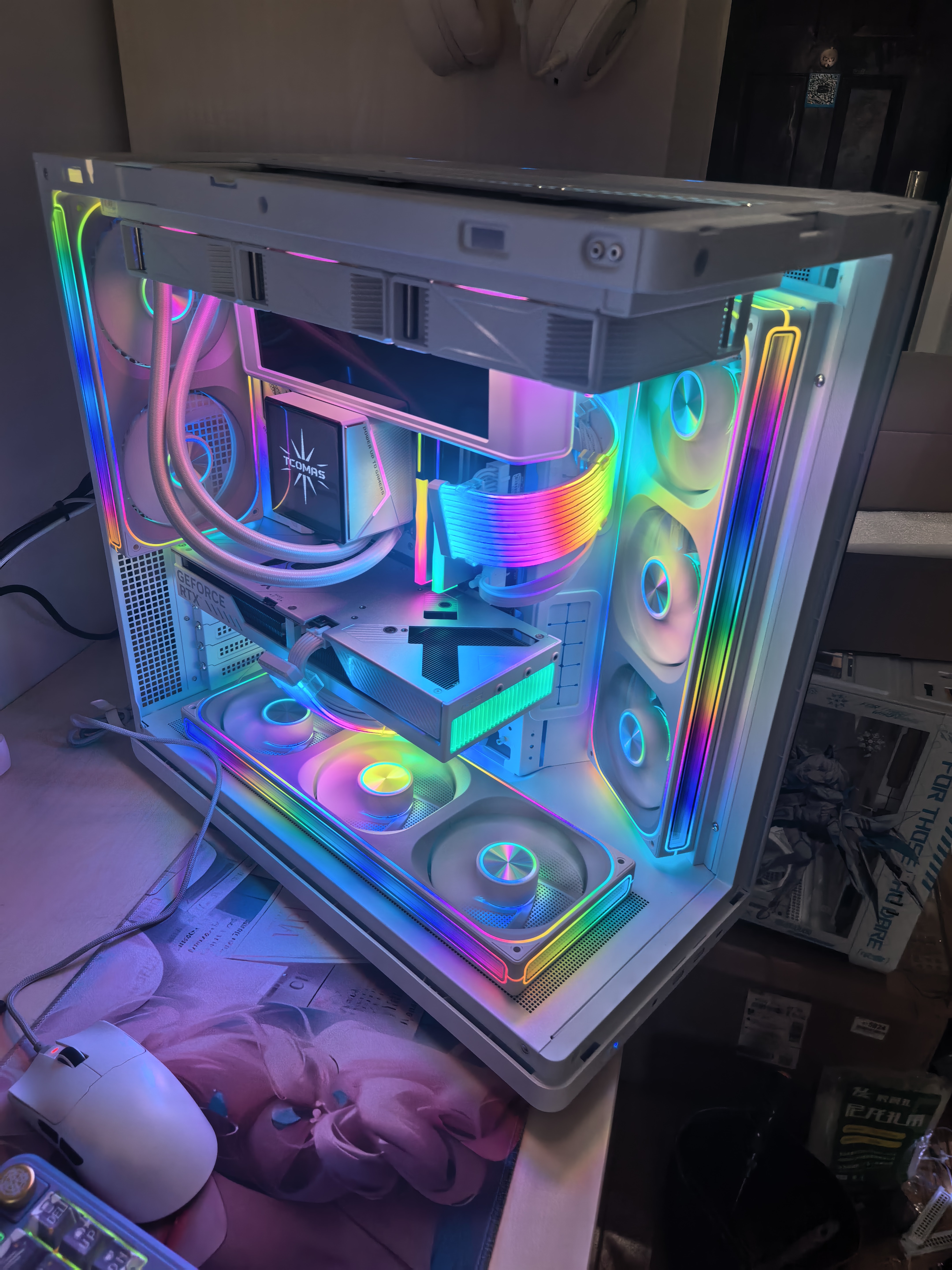 DIY上门装机服务（升级版 含一体式水冷或RGB）走背线更专业 实拍图