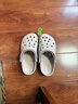 卡骆驰（CROCS）贝雅洞洞鞋男鞋女鞋轻便耐磨一脚蹬拖鞋休闲鞋百搭花园鞋|10126 矿石粉-6TY(含智必星) 37 /38(230mm) 实拍图
