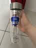 富光（FUGUANG）双层玻璃杯男便携车载水杯子G2422-SH-400 黑色 400ml 实拍图