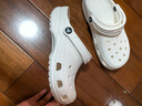 CROCS卡骆驰洞洞鞋男沙滩鞋|10001 白色-100 39(240mm) 实拍图