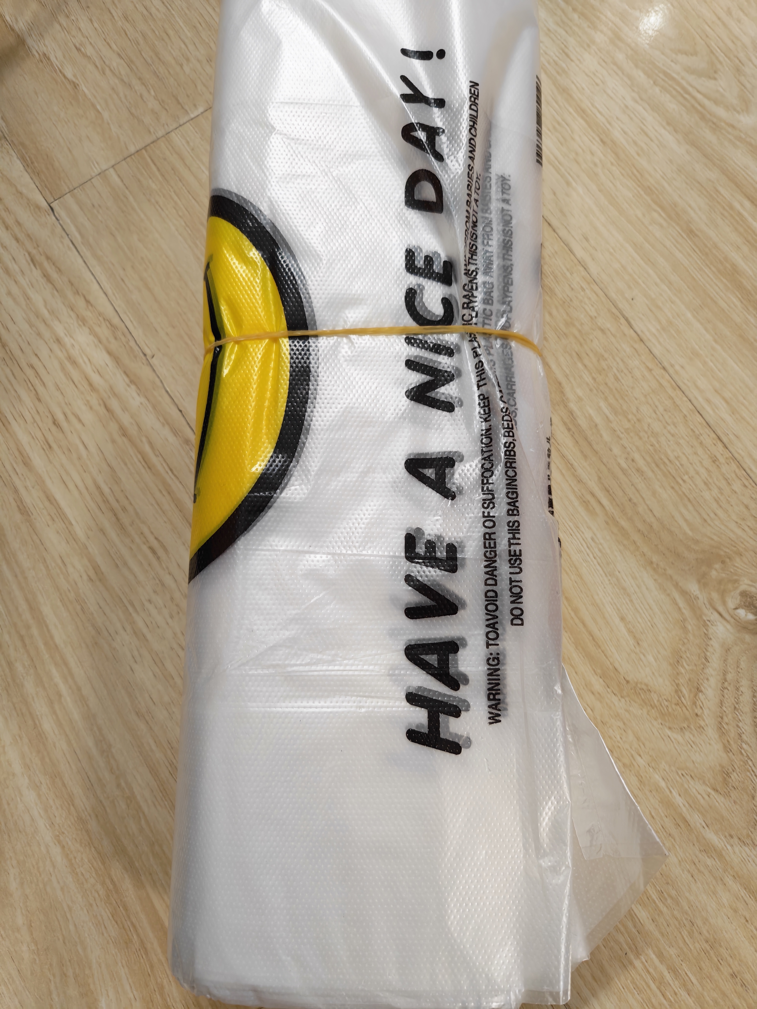 登比塑料袋加厚无异味背心袋购物袋透明手提袋超市方便袋36*56cm100只 实拍图