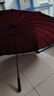 美度（MAYDU）长柄把雨伞大号加固加厚结实防风商务雨伞M5003枣红 实拍图