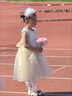 G.duck童装女童连衣裙夏季2026新款公主裙儿童裙子夏天蝴蝶结网纱蓬蓬裙 2409米白色 110 尺码4~5岁【100-110cm】 实拍图