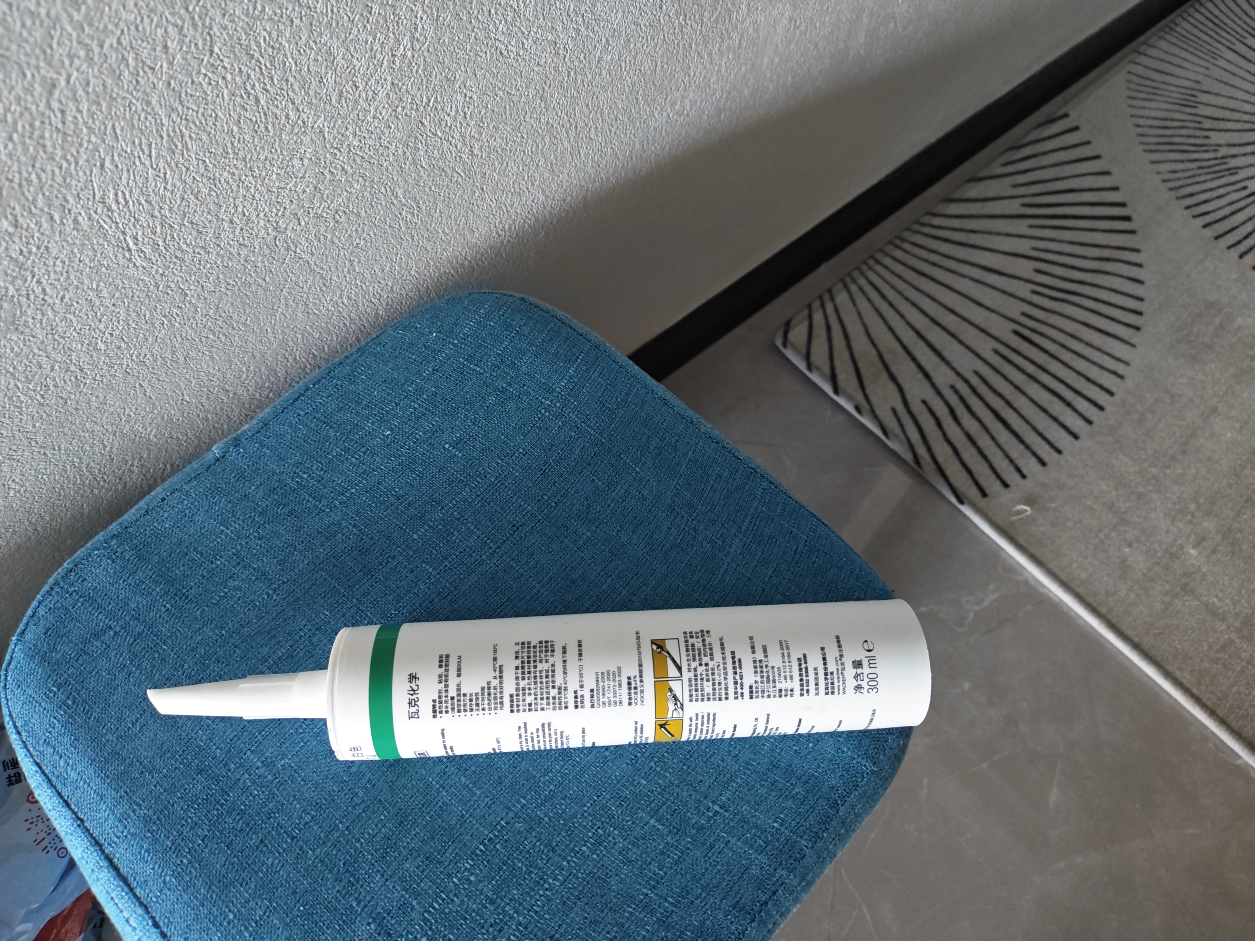 瓦克（WACKER）SN防霉玻璃胶厨卫中性水槽马桶防水密封胶封边美容胶瓷白 实拍图