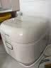 美的（Midea）小碧玉电饭煲小型1-2-3人3L0氟含钛陶瓷白玉釜家用煲汤粥智能预约多功能电饭锅RE360 实拍图