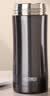 膳魔师（THERMOS）保温杯400ml男女士316钢实用礼物茶漏泡茶保冷水杯子TCCG-401S GY 实拍图