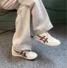 Onitsuka Tiger鬼塚虎男女鞋运动休闲鞋 时尚百搭女鞋MACHU RACER 1183B770 米色 39 实拍图