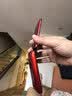 金立V2 翻盖老人手机4G全网通移动联通电信 大屏学生老年人手机大字大声 双卡双待长续航功能机 红色 2.4英寸-4G全网通双卡版 实拍图