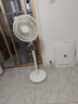 美的（Midea）【幸运草安睡1S】一级能效直流变频声控电风扇家用遥控卧室静音落地扇台式桌面抗菌大风力转页扇 实拍图