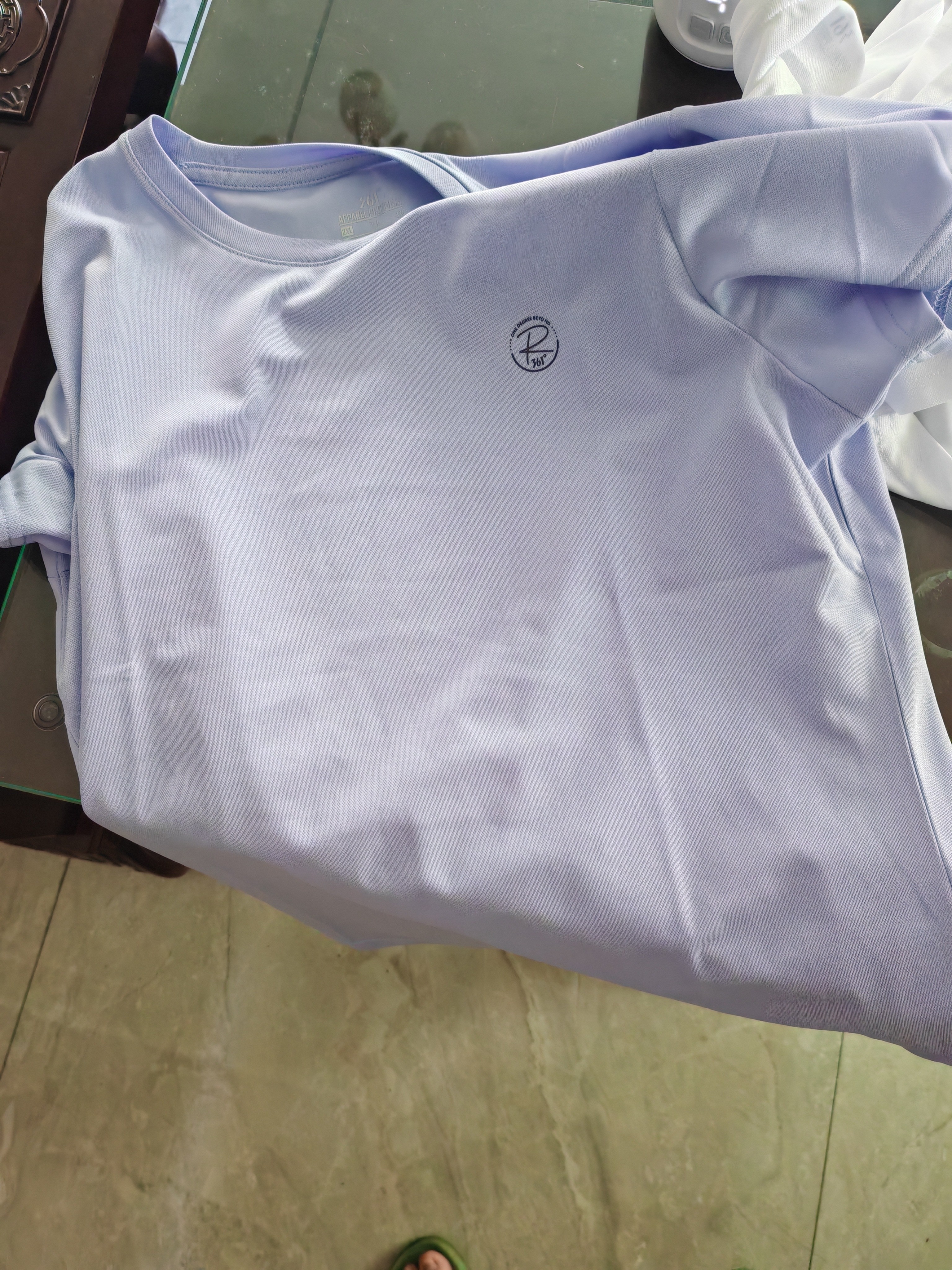 361°短袖女t恤夏季新款速干衣运动跑步宽松瑜伽服上衣服662424126H-3 实拍图