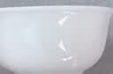 瓷秀源纯白唐山骨瓷碗家用套装微波炉米饭碗面碗粥碗防烫吃饭餐具陶瓷碗 4.5英寸金钟碗6个 实拍图
