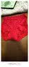 美·雅·挺本命年属羊内裤女士纯棉全棉抗菌裆高腰收腹提臀大码蕾丝红色短裤 实拍图