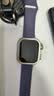W&P适用苹果手表保护壳apple iwatch s10/11秒变ultra保护套锌合金属防摔防刮镂空硬壳wp·钛色46mm 实拍图