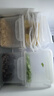 龙士达食品级密封保鲜盒 微波炉饭盒 透明塑料储物水果冰箱收纳盒2.5L*2 实拍图