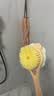 五月花双面浴刷沐浴刷搓澡刷软毛洗澡搓背神器浴花+植毛刷AL-1Y01 实拍图