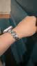 表带哥适用苹果手表s12表带S10手链链条女士apple watch S9/iwatch s11/8/7/6/se/2/1/3皓石金属42m 实拍图