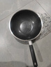 炊大皇炒锅有钛0氟不粘锅316L不锈钢不粘平底炒锅32cm 实拍图