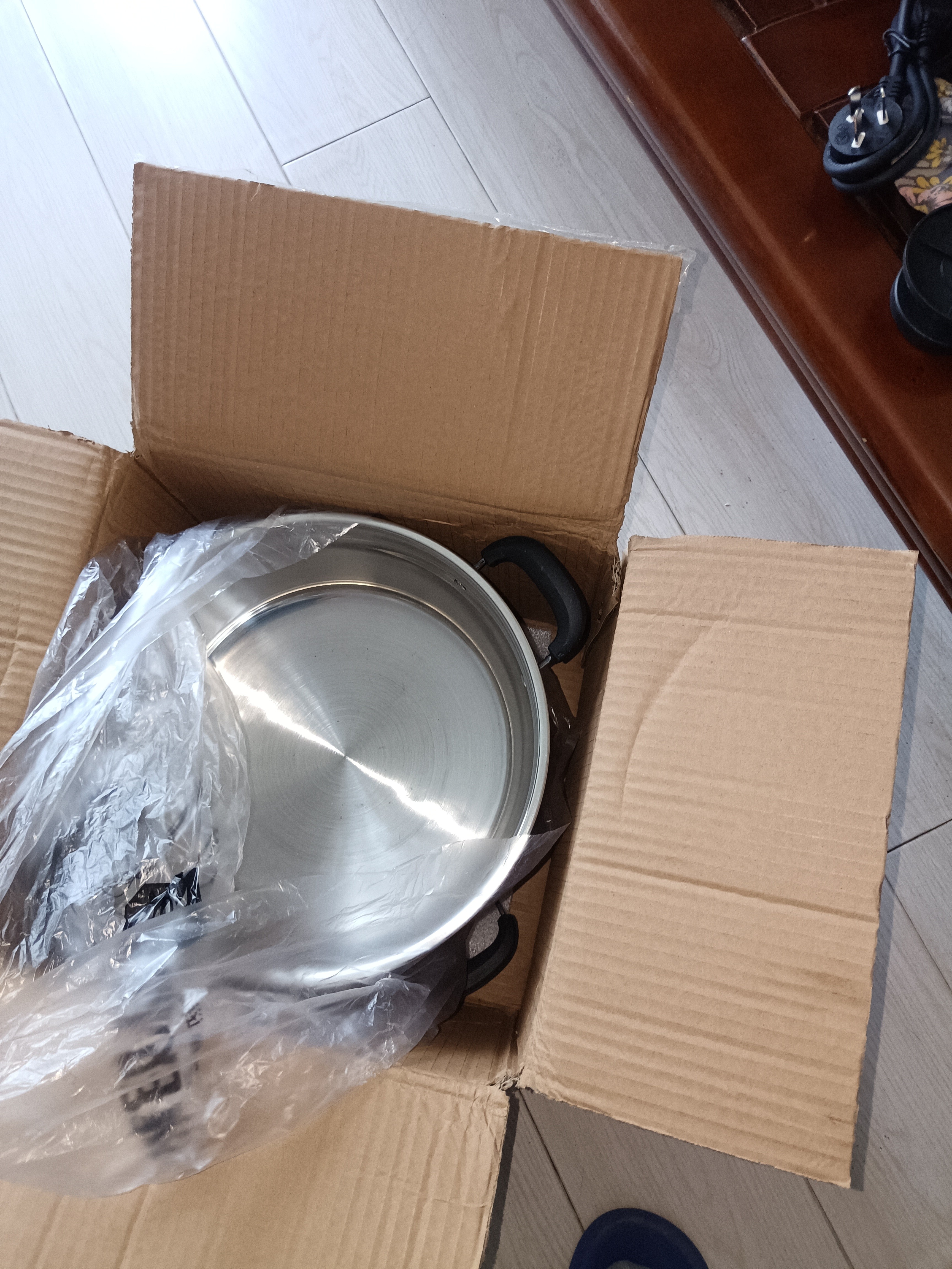 扬子多功能电热锅家用电炒锅电火锅电煮锅电蒸锅料理锅一体式大功率多用途炒锅 28cm单笼【2100W四灯2-4人】 实拍图